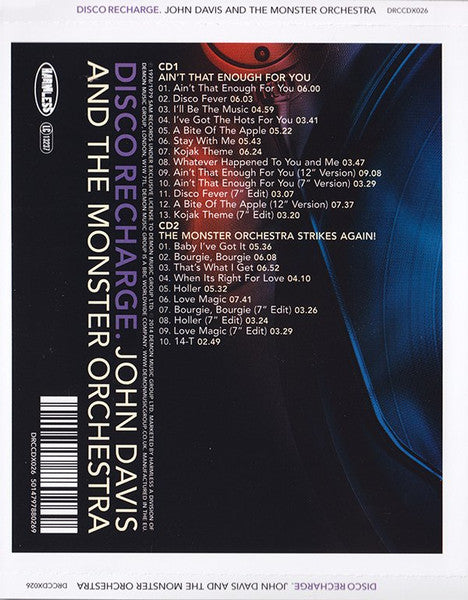 John Davis & The Monster Orchestra : Ain't That Enough For You / The Monster Orchestra Strikes Again! (CD, Album, RE + CD, Album, RE + Comp, S/Edition)