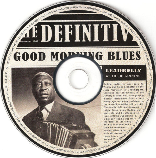Leadbelly : The Definitive Leadbelly (3xCD, Comp + DVD + Box)