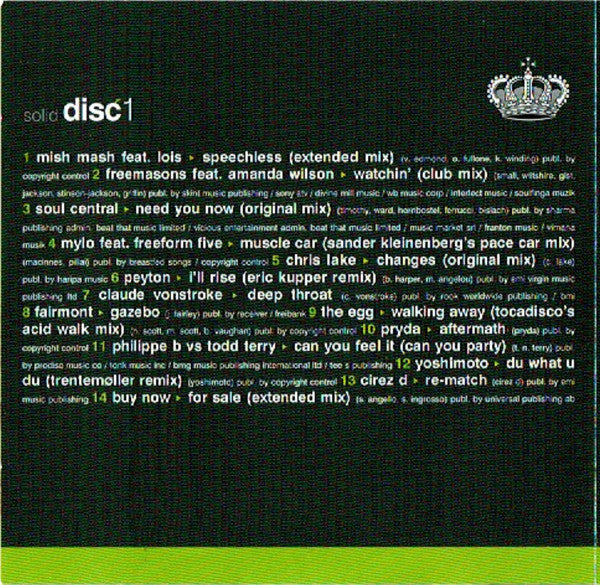 Various : Sólid Sounds 2006.1 (2xCD, Comp)