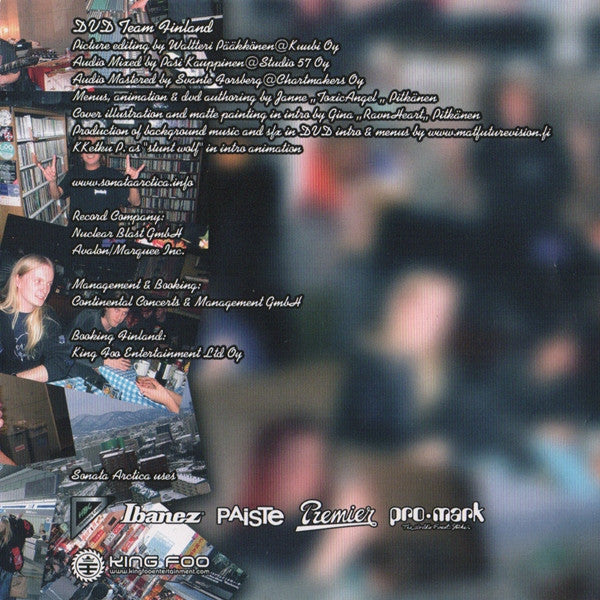 Sonata Arctica : For The Sake Of Revenge (DVD-V, NTSC + CD, Album)