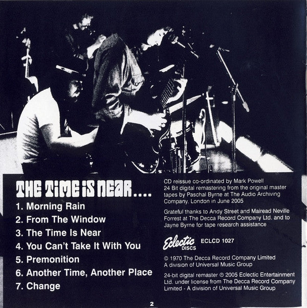 The Keef Hartley Band : The Time Is Near (CD, Album, RE, RM)