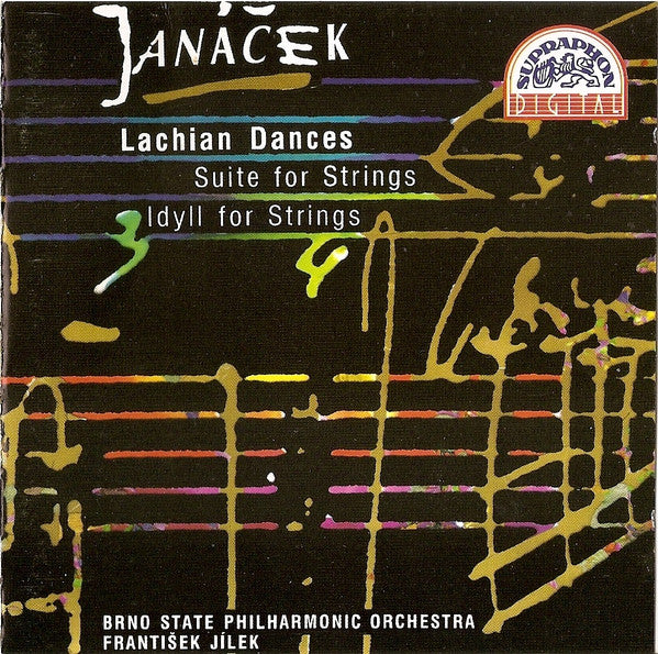 Janáček*, Brno State Philharmonic Orchestra, František Jílek : Lachian Dances / Suite For Strings / Idyll For Strings (CD, Album, RP)