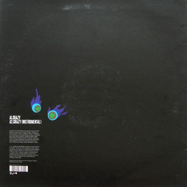 Gnarls Barkley : Crazy (12", S/Sided, Etch)