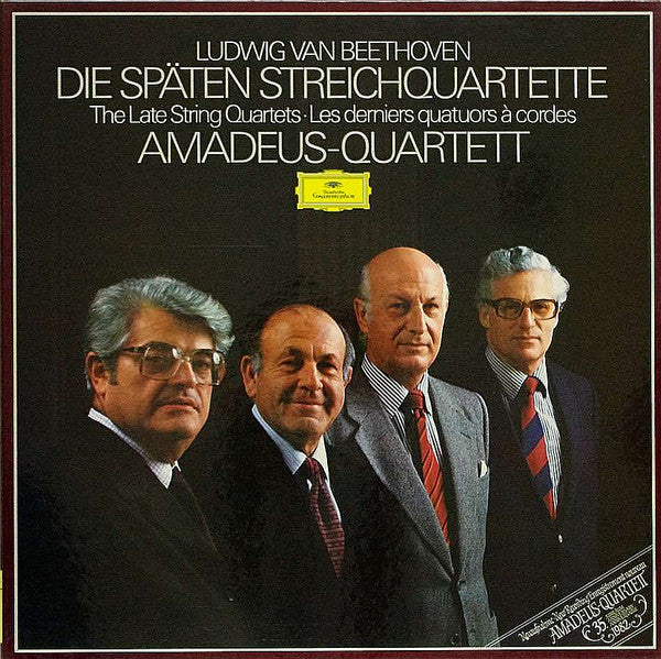 Ludwig van Beethoven, Amadeus-Quartett : Die Späten Streichquartette * The Late String Quartets * Les Derniers quatuors à cordes (4xLP + Box)