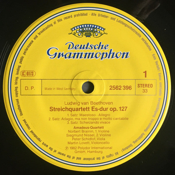 Ludwig van Beethoven, Amadeus-Quartett : Die Späten Streichquartette * The Late String Quartets * Les Derniers quatuors à cordes (4xLP + Box)