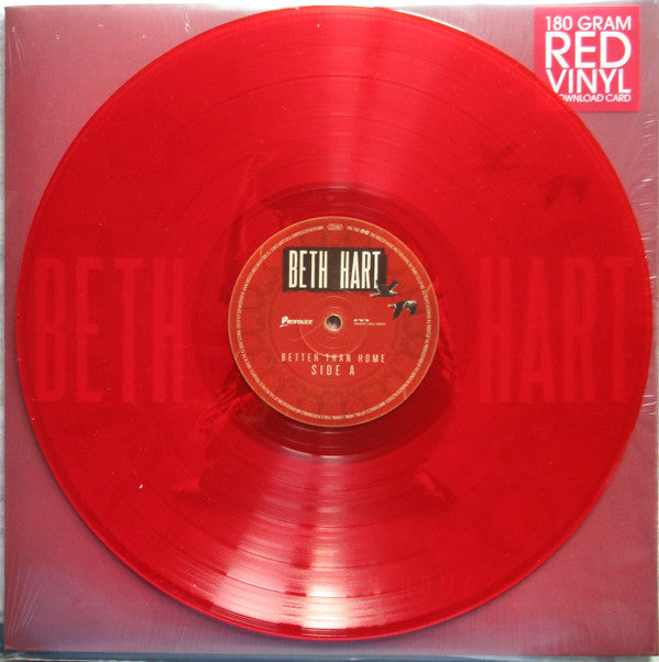 Beth Hart : Better Than Home (LP, Album, Red)