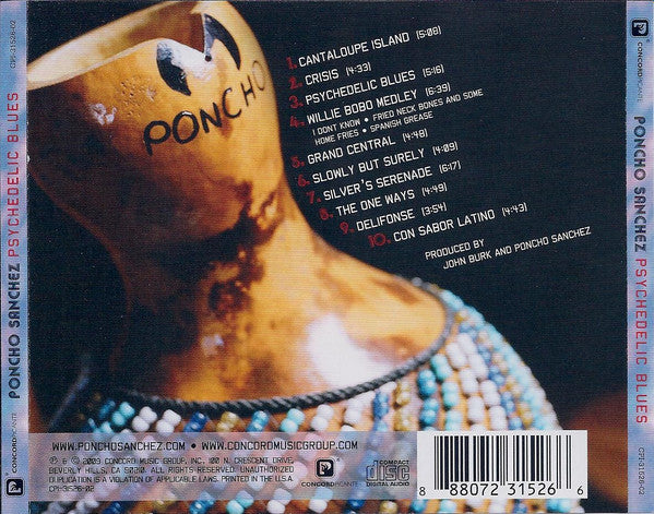 Poncho Sanchez : Psychedelic Blues (CD, Album)