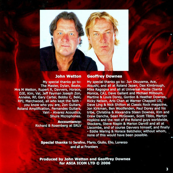 Wetton/Downes : Icon II: Rubicon (CD, Album)