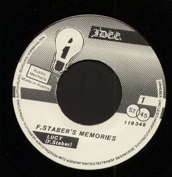 F. Staber's Memories : Lucy (7", Single)