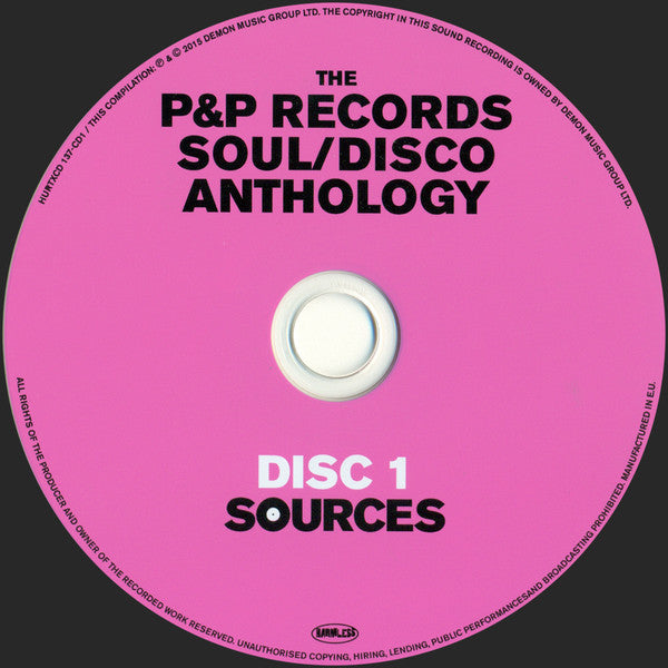 Various : The P&P Records Soul/Disco Anthology (3xCD, Comp)