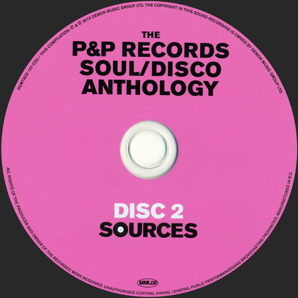 Various : The P&P Records Soul/Disco Anthology (3xCD, Comp)