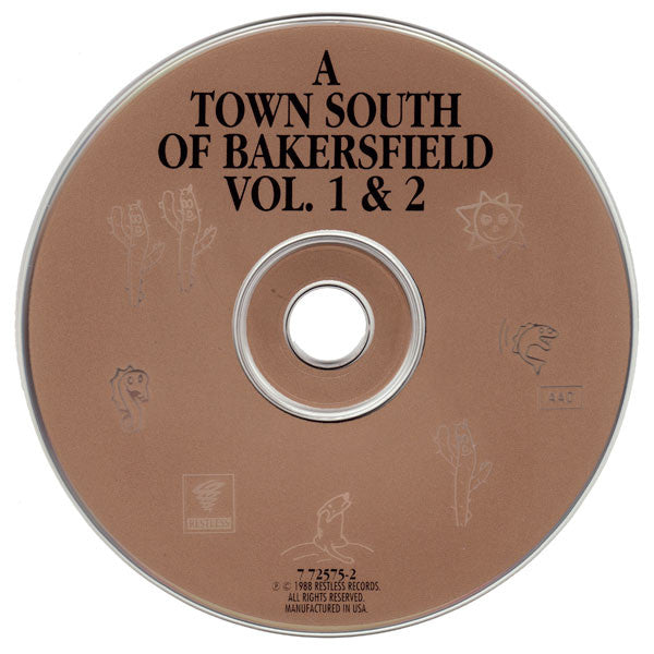 Various : A Town South Of Bakersfield Vol. I & II (CD, Comp)