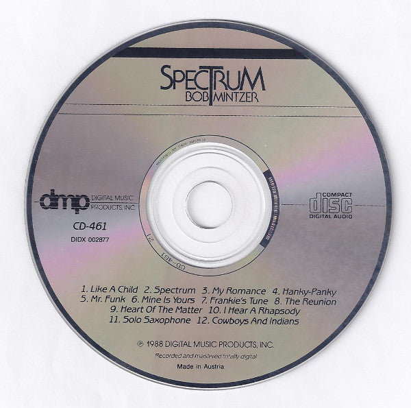 Bob Mintzer : Spectrum (CD, Album)