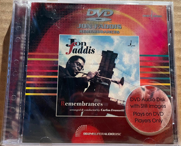 Jon Faddis : Remembrances (DVD-V, Album, DAD)