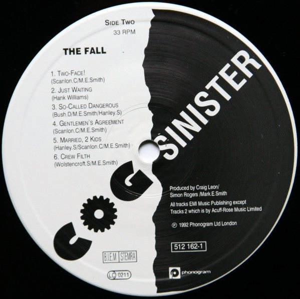 The Fall : Code: Selfish (LP, Album)