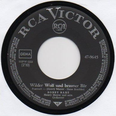 Bobby Bare : Das Haus Auf Der Sierra (7", Single, Mono)