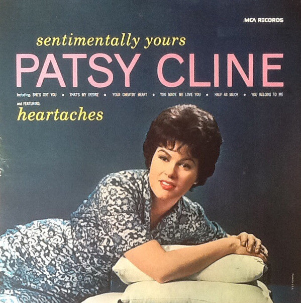 Patsy Cline : Sentimentally Yours (LP, Album, RE, RP)