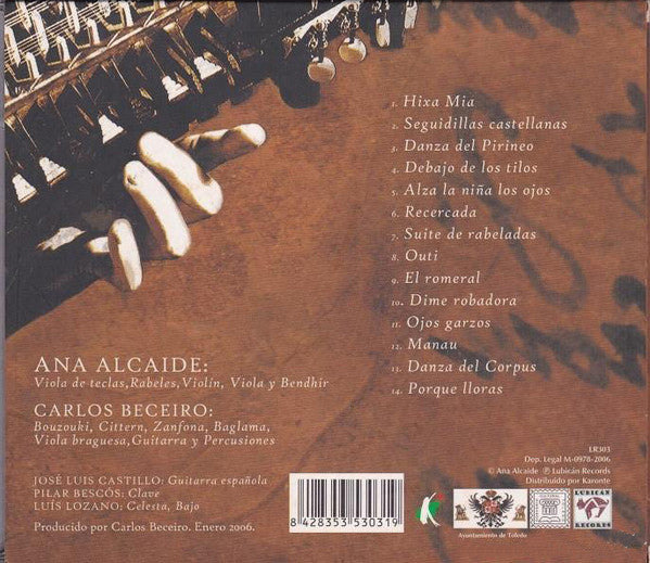 Ana Alcaide : Viola De Teclas (CD, Album)