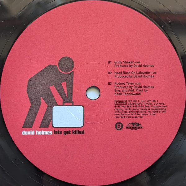 David Holmes : Lets Get Killed (2xLP, Album)