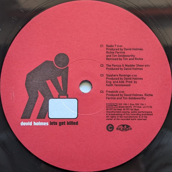 David Holmes : Lets Get Killed (2xLP, Album)