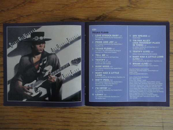Stevie Ray Vaughan & Double Trouble : Texas Flood / Couldn't Stand The Weather (2xCD, Comp)