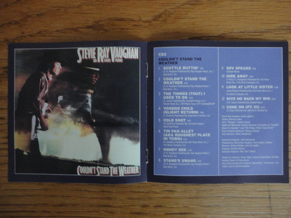 Stevie Ray Vaughan & Double Trouble : Texas Flood / Couldn't Stand The Weather (2xCD, Comp)