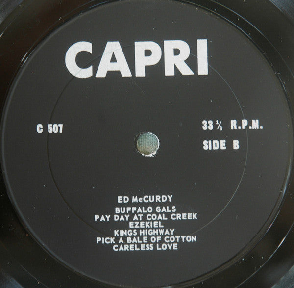 Ed McCurdy : Let's Sing Out (LP, Mono)