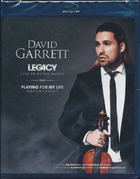 David Garrett (4) : Legacy. Live In Baden Baden (Blu-ray, Album)