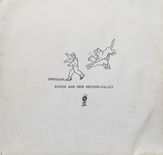 Eric Schumacher, Andrea Clavadetscher : Greguar, Echos Aus Dem Record-Valley (LP)