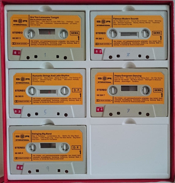 Various : Melody Time - Party Time (Box + 5xCass, Dol)