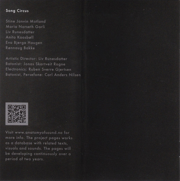 Song Circus : Anatomy Of Sound (SACD, Hybrid, Multichannel, Album + Blu-ray, Blu-r)
