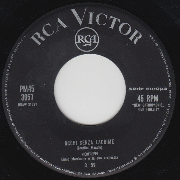Pierfilippi : Occhi Senza Lacrime (7")