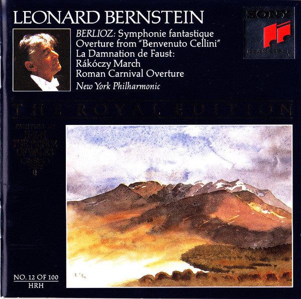 Hector Berlioz, Leonard Bernstein, New York Philharmonic : Symphonie Fantastique, Overture From "Benvenuto Cellini," Rákóczky March, Roman Carnival Overture (CD, Comp, RE, RM)