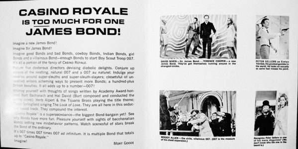 Burt Bacharach : Casino Royale (Original Motion Picture Soundtrack) (CD, Album, RE)