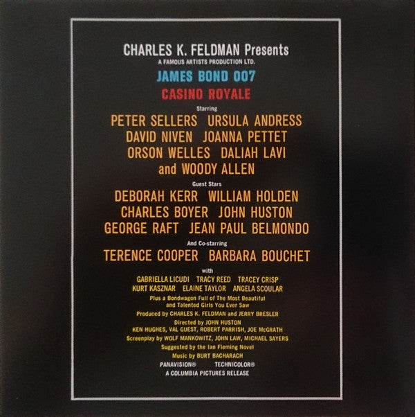 Burt Bacharach : Casino Royale (Original Motion Picture Soundtrack) (CD, Album, RE)