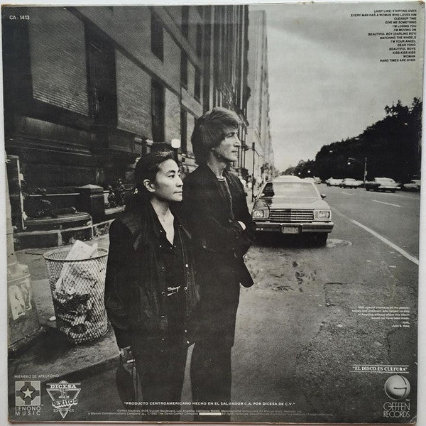 John Lennon & Yoko Ono : Double Fantasy (LP, Album)