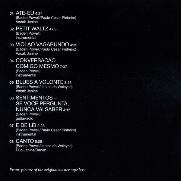 Baden Powell + Janine* : Images On Guitar (CD, Album, RE, RM)