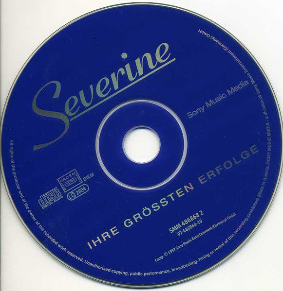 Séverine : Ihre Grössten Erfolge (CD, Comp)