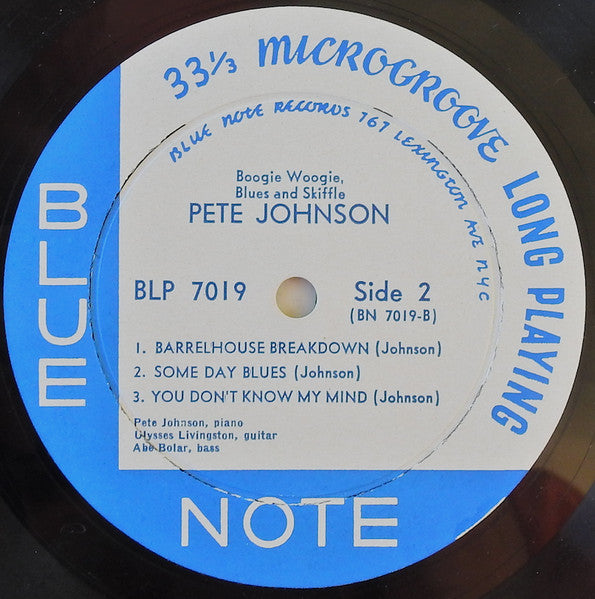 Pete Johnson : Boogie Woogie Classics (10", Album)