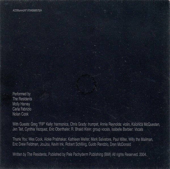 The Residents : Animal Lover (CD, Album, Copy Prot., Promo)