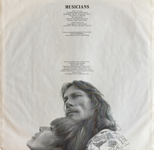 Frank Duval : Touch My Soul (LP, Album)