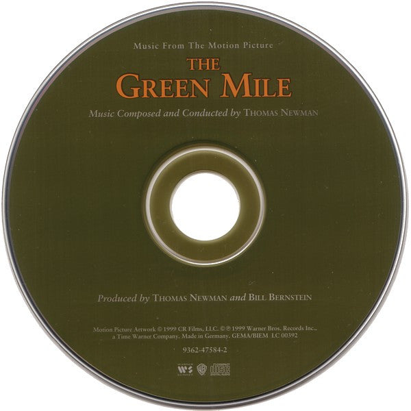 Thomas Newman, Various : The Green Mile (Music From The Motion Picture) (HDCD, Album)