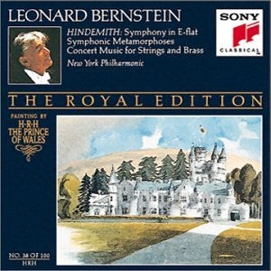 Hindemith* - Leonard Bernstein, New York Philharmonic : Symphony In E-Flat - Symphonic Metamorphoses - Concert Music For Strings And Brass (CD, Comp)