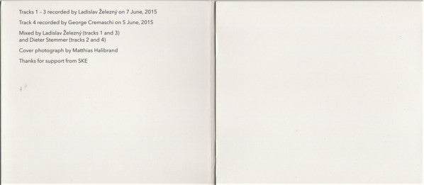 George Cremaschi / Irene Kepl / Petr Vrba : Resonators (CD, Album)