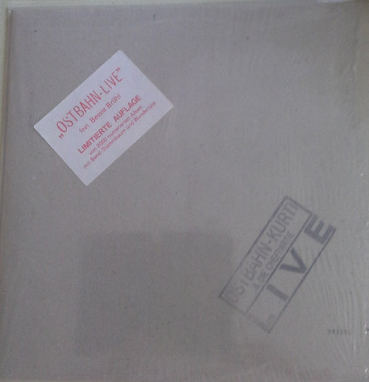 Ostbahn-Kurti & Die Chefpartie : Live (LP, Album, Ltd, Num)