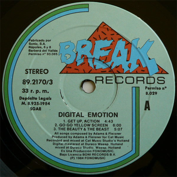 Digital Emotion : Digital Emotion (LP, Album)