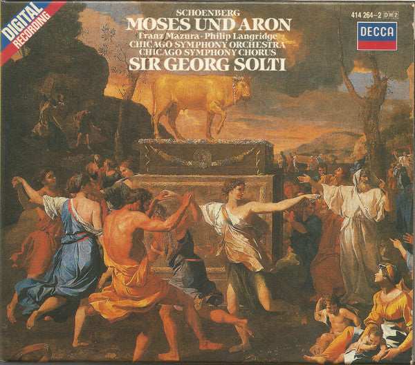 Arnold Schoenberg, Franz Mazura, Philip Langridge, Chicago Symphony Orchestra, Chicago Symphony Chorus, Georg Solti : Moses Und Aron (2xCD)