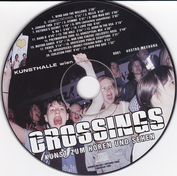 Various : Crossings - Kunst Zum Hören Und Sehen (CD, Comp, Wit)