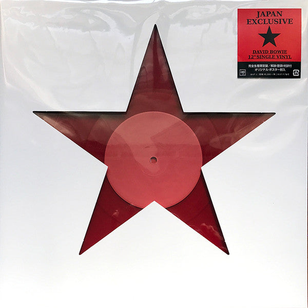 David Bowie : ★ (Blackstar) (12", Single, Ltd, Red)