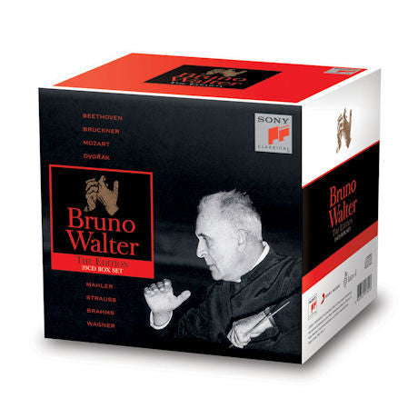 Bruno Walter, Gustav Mahler, Richard Wagner, Ludwig van Beethoven, Wolfgang Amadeus Mozart, Felix Mendelssohn-Bartholdy, Richard Strauss, Samuel Barber, Antonín Dvořák, Johannes Brahms, Johann Strauss Jr., Franz Schubert, Anton Bruckner, Joseph Haydn, Robert Schumann, Bedřich Smetana : Bruno Walter The Edition (Box, Comp + 39xCD, Comp)